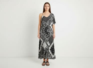 sukienki damskie midi modna kiecka: Sukienka damska, rozmiar S — 1