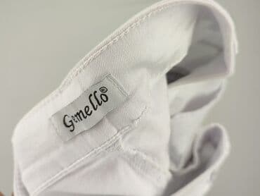 biale szerokie jeansy: Jeansy damskie, rozmiar XS — 4