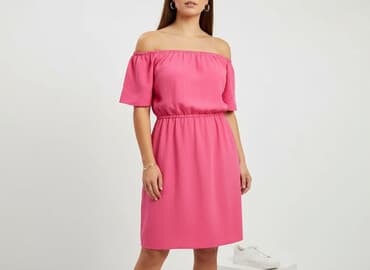 sukienka na chrzest dla mamy plus size: Sukienka damska, rozmiar 3XL — 6