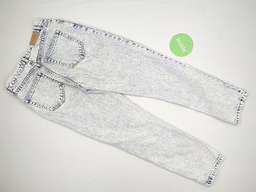 dżins tekst: PULL&BEAR, Jeansy damskie, rozmiar S — 4