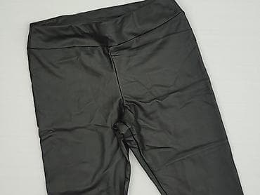 bokserki decathlon: Esmara, Legginsy Ze skóry ekologicznej damskie, rozmiar M — 1