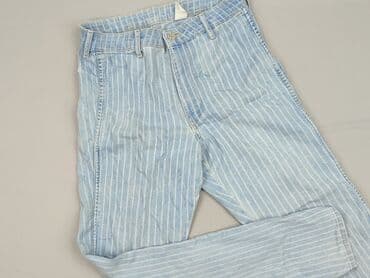 czarne spodnie damskie stradivarius: H&M, Jeansy damskie, rozmiar S — 1