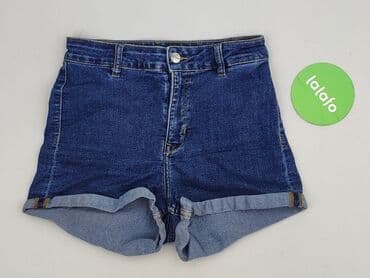 hm krótkie spodenki czarne: H&M Divided, Szorty damskie, rozmiar M — 2