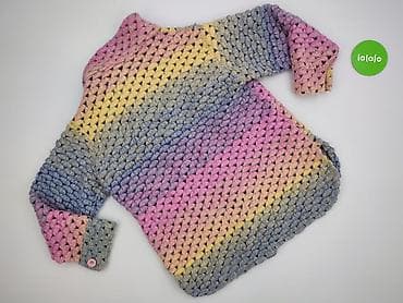 kolorowy: Kardigan damski, rozmiar One size — 3