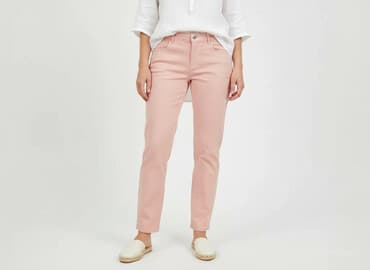 buty zimowe lata 80: Spodnie materiałowe damskie, rozmiar S — 6