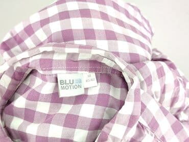 biała bluzka ze stójką damska: Blue Motion, Bluzka damska, rozmiar L — 4