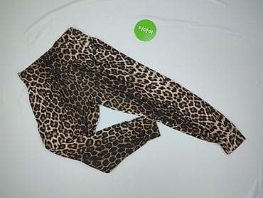 leginsy wilk: Leopard, Spodnie materiałowe damskie, rozmiar S — 2