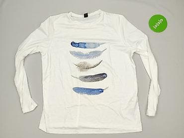 niebieska bluzki: Shein, Bluzka damska, rozmiar M — 2