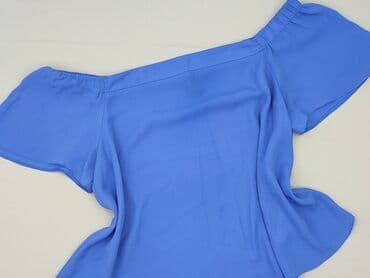 niebieska bluzki z krótkim rękawem: New Look, Bluzka damska, rozmiar M — 2