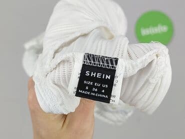 ccc sandały czarne na obcasie: Shein, Top damski, rozmiar S — 4