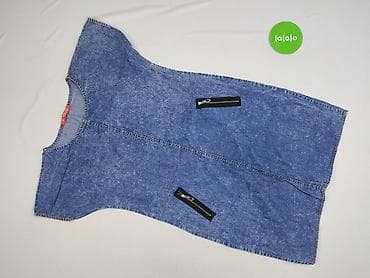 grafitowe jeansy: Sukienka damska, rozmiar S — 2