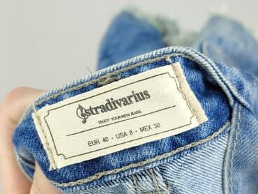 krótkie spodenki robocze strauss: Stradivarius, Ogrodniczki damskie, rozmiar L — 4