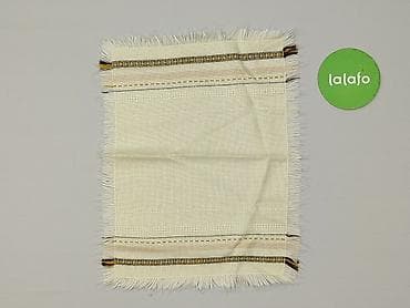 Świece: Serwetka 39 x 27, kolor - Beżowy, stan - Idealny — 2