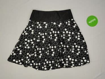 spódnice czarne w białe groszki: Спідниця жіноча, розмір L — 3
