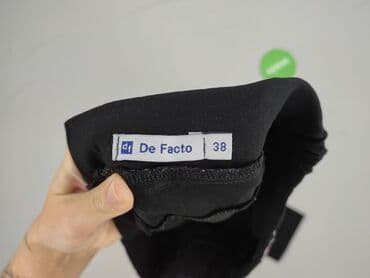 monnari czarne spodnie: Defacto, Spodnie materiałowe damskie, rozmiar M — 4