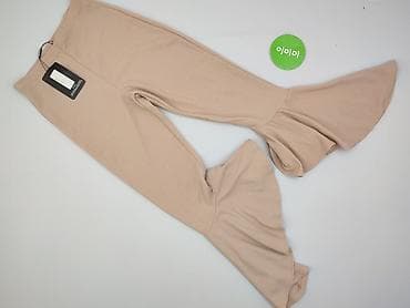 szerokie spodnie pull: PrettyLittleThing, Spodnie materiałowe damskie, rozmiar S — 2