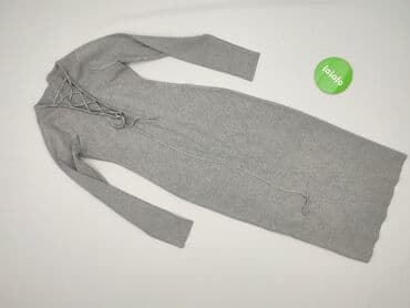 szare sukienki: Sukienka damska, rozmiar 2XS — 2