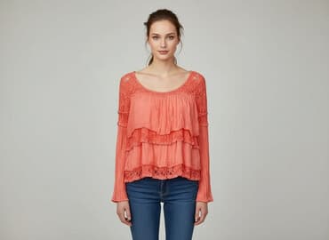 klapki hermes ccc: Bluzka damska, rozmiar S — 6