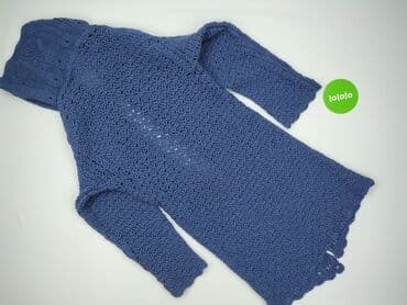 długi sweter sukienki: Hand Knitted, Kardigan damski, rozmiar One size — 3