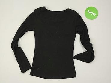 czarne bluzki basic: Bluzka damska, rozmiar S — 3