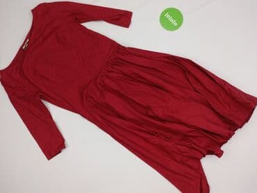 czerwone sukienki plus size: Sukienka damska, rozmiar M — 3