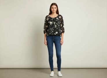 bluzki damskie dopasowane: F&F, Bluzka damska, rozmiar XS — 9