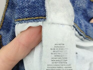 biale szerokie jeansy: PrettyLittleThing, Jeansy damskie, rozmiar S — 5