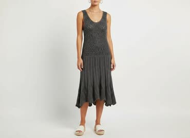 sukienka na drutach krok po kroku: Sukienka damska, rozmiar S — 5