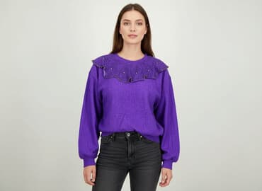 bluzka z reniferem dla dziewczynki: Bluzka damska, rozmiar S — 8