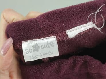 spodnie niemowlęce h: Sweatpants, So cute, 6-9 months, condition - Good — 4