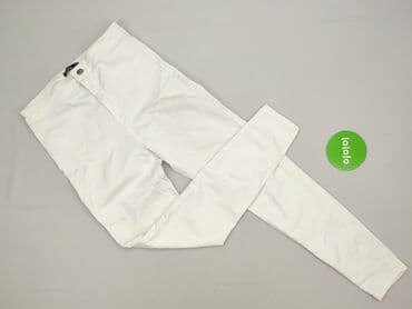 dżinsy białe: Bershka, Jeans for women, size M — 2