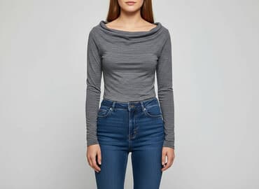 bluzki z dlugim rekawem basic: Madonna, Bluzka damska, rozmiar S — 6