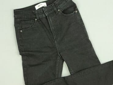 jeansy woskowane damskie: Denim, Jeans for women, size XS — 2