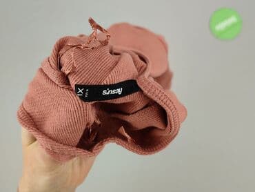 sinsay bluzki z krótkim rękawem: Sinsay, Top damski, rozmiar XL — 4