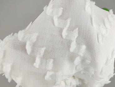 pluszak doey: Biała zasłona z lekkiej, półprzezroczystej tkaniny z ozdobnym — 5