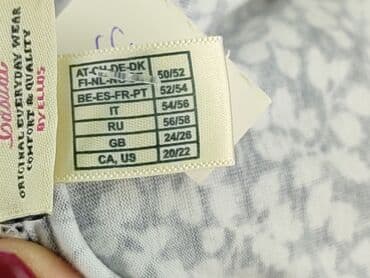 koszula nocna plus size: Sukienka damska, rozmiar 6XL — 5