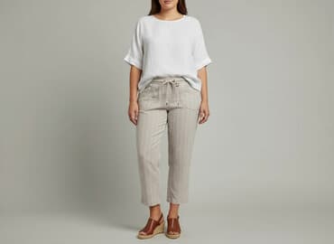 spodnie marks spencer: Marks & Spencer, Spodnie 3/4 damskie, rozmiar XL — 1