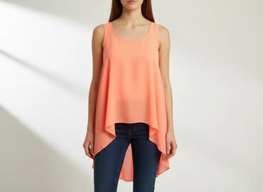 cropp bluzki z krótkim rękawem: Atmosphere, Tunika damska, rozmiar L — 6