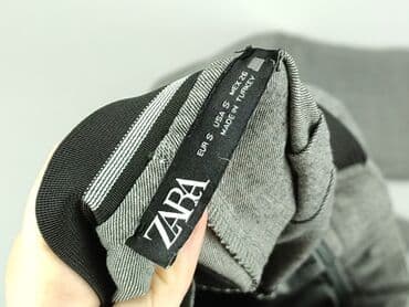 zara spodnie dzianinowe: Zara, Spodnie materiałowe damskie, rozmiar S — 4