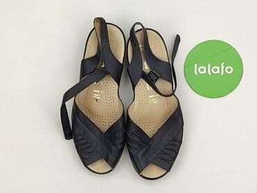 sandały koturna ccc: Sandals for women, size 42 — 2