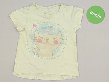 różowa koszulka niemiec: T-shirt, Pepco, 5-6 years, 110-116 cm, condition - Very good — 2