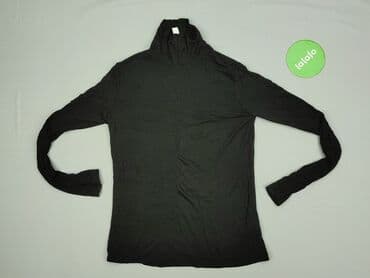 niebieski golf damski: H&M Basic, Golf damski, rozmiar S — 2