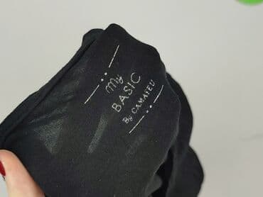 czarne sandały płaskie ccc: Camaïeu, Bluzka damska, S — 4