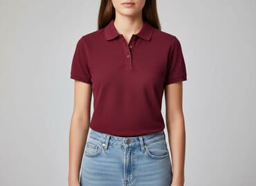wyprzedaż koszulki polo: Damska koszulka polo, rozmiar M — 1