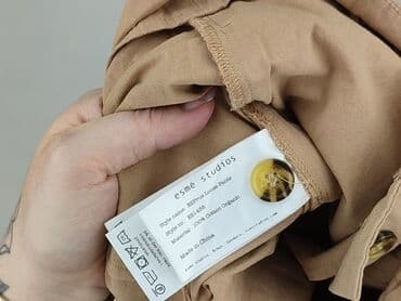 woskowane legginsy z wysokim stanem zara: Spodnie cargo damskie, rozmiar M — 5