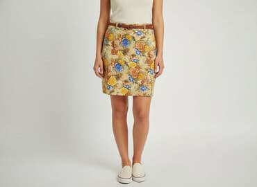 spódniczka w kwiaty new yorker: Derek Heart, Spódnica damska, rozmiar S — 6