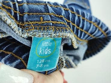 chlopiece 7 lat paka: Spodnie jeansowe, Little kids, 8 lat, 128, stan - Idealny — 4