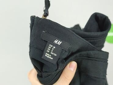 spódnice z wysokim stanem czarne: H&M, Spódnica damska, M — 5