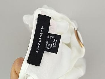 biale materialowe spodnie: Atmosphere, Bluzka damska, rozmiar M — 4