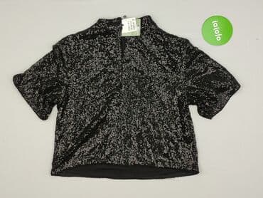 bluzki z cekinami allegro: H&M, Top damski, rozmiar S — 3